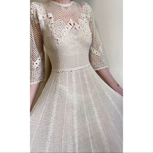Vintage crochet dress - Picture 7 of 11